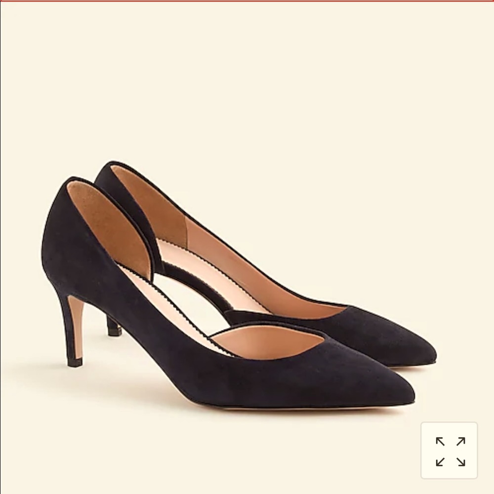 NEW J Crew Suede Pumps
